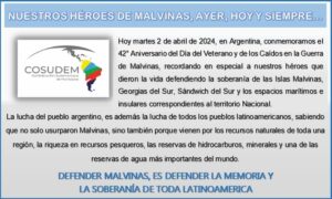 heores de malvinas