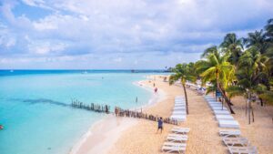 Isla,Mujeres,Playa,Norte,,Quintana,Roo,Mexico,Aerial,View