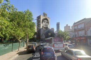 mural maradona
