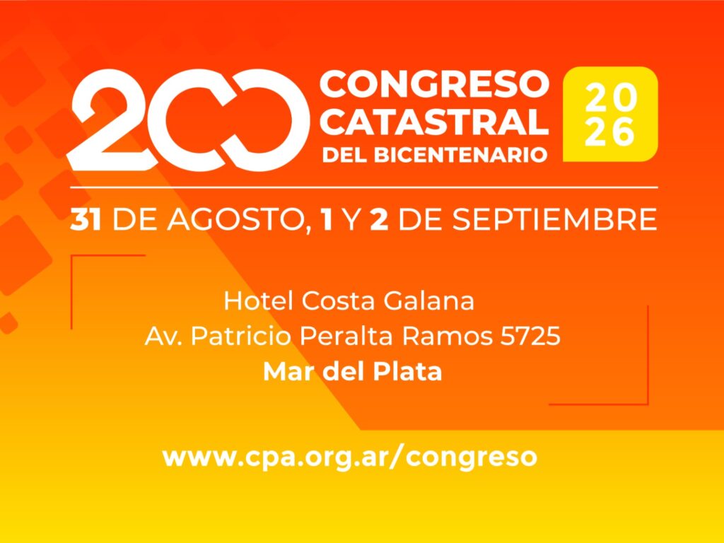 congreso catastral